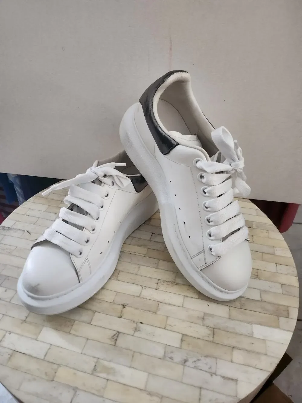 Alexander McQueen Larry Oversized Sneakers size 38